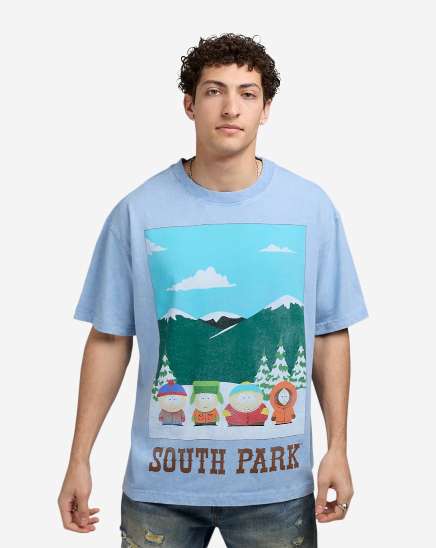 Shop Graphic Tees Spark Cartman Tee R9SN077-SKY blue | SNIPES USA
