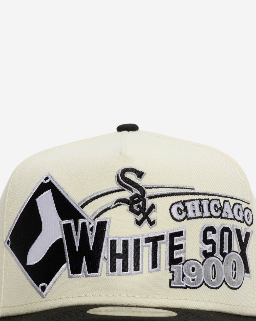 Shop New Era 9Fifty Chicago White Sox Classic A-Frame Snapback Hat