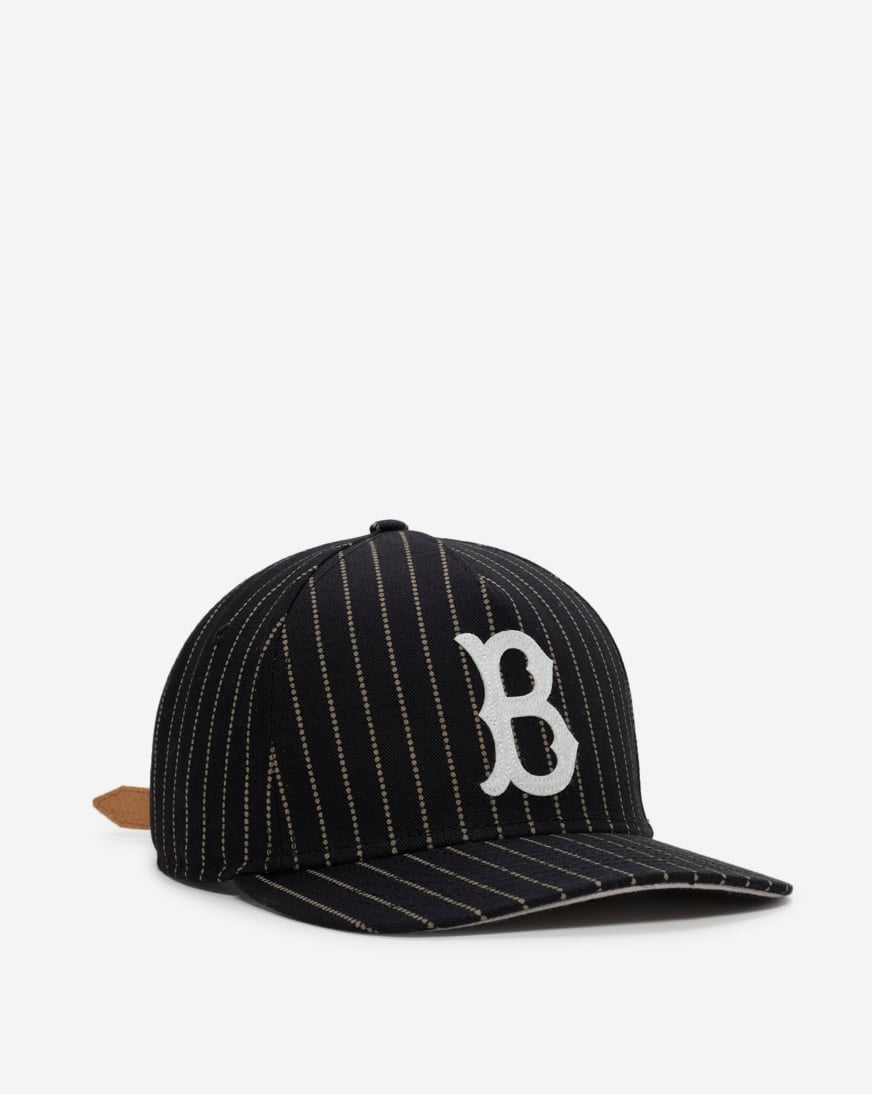 Shop New Era 9Forty Los Angeles Dodgers A-Frame Dotted Pinstripe