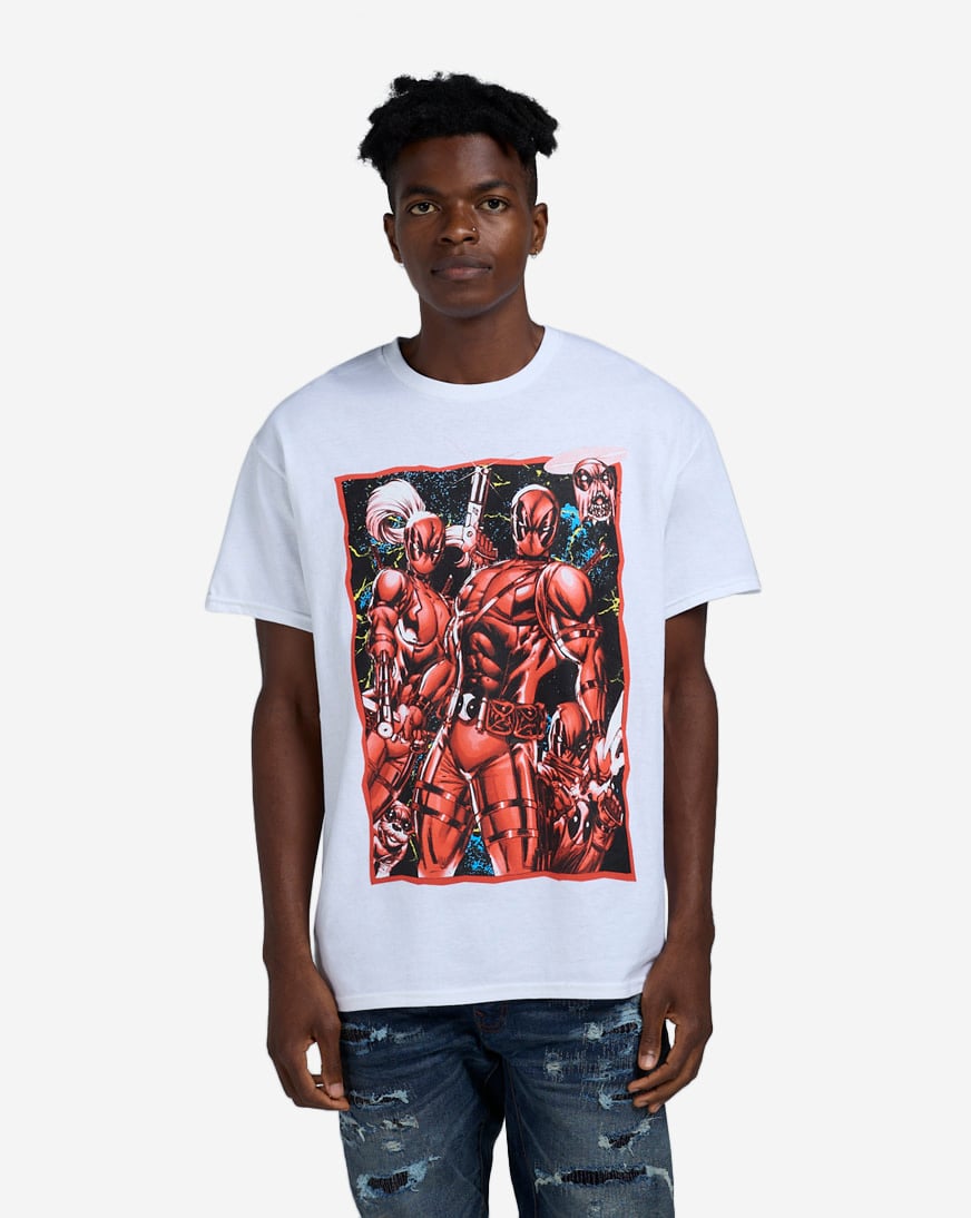 さらに100円引き◆YESEYESEE◆Y.E.S x Deadpool Hurts Tee ☆23SS☆【YESEYESEE】☆Y.E.S x Deadpool Hurts Te.e