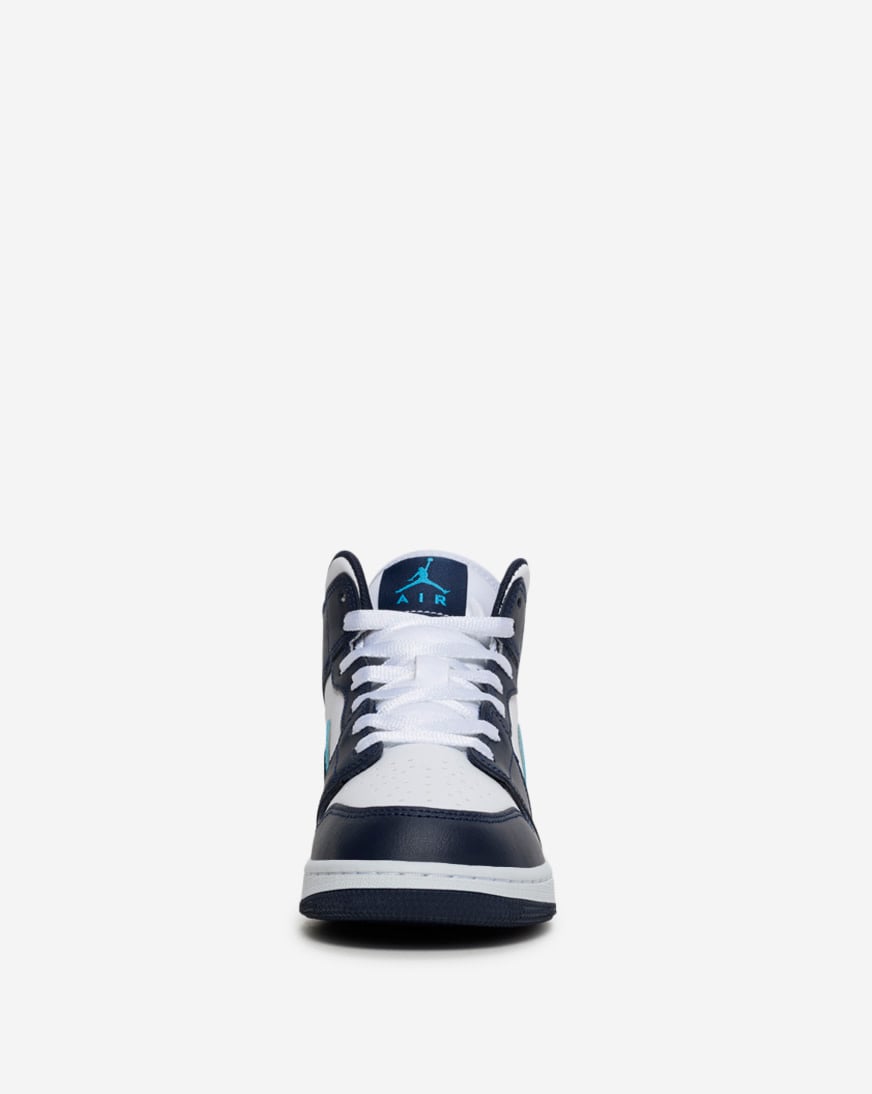 Shop Jordan Big Kids' Air Jordan 1 Mid DQ8423-404 blue | SNIPES USA