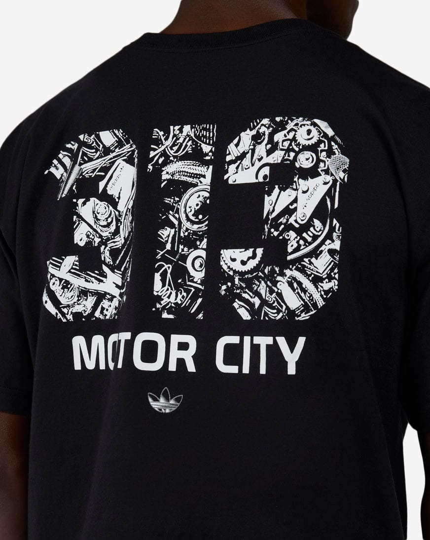 Shop Adidas 313 Motor City Tee LF6576 black | SNIPES USA