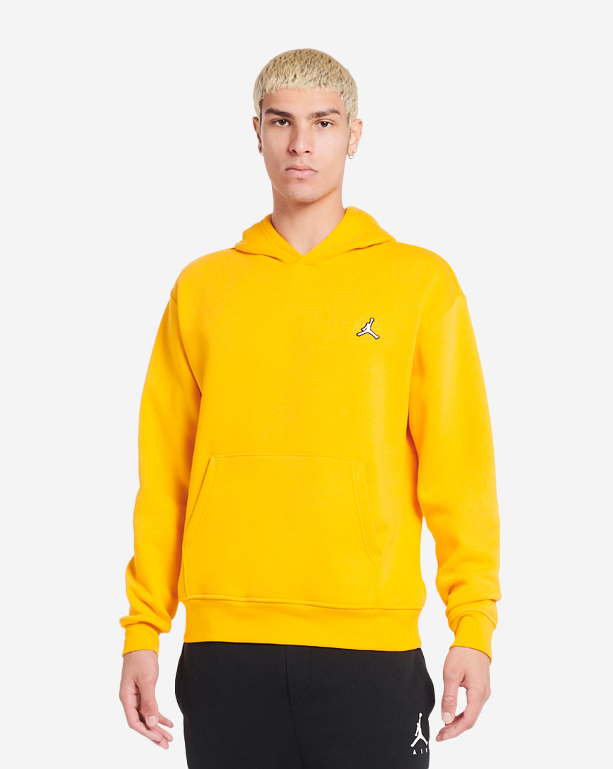 Shop Jordan MJ Essential Fleece Pullover Hoodie DQ7466-206 beige | SNIPES  USA