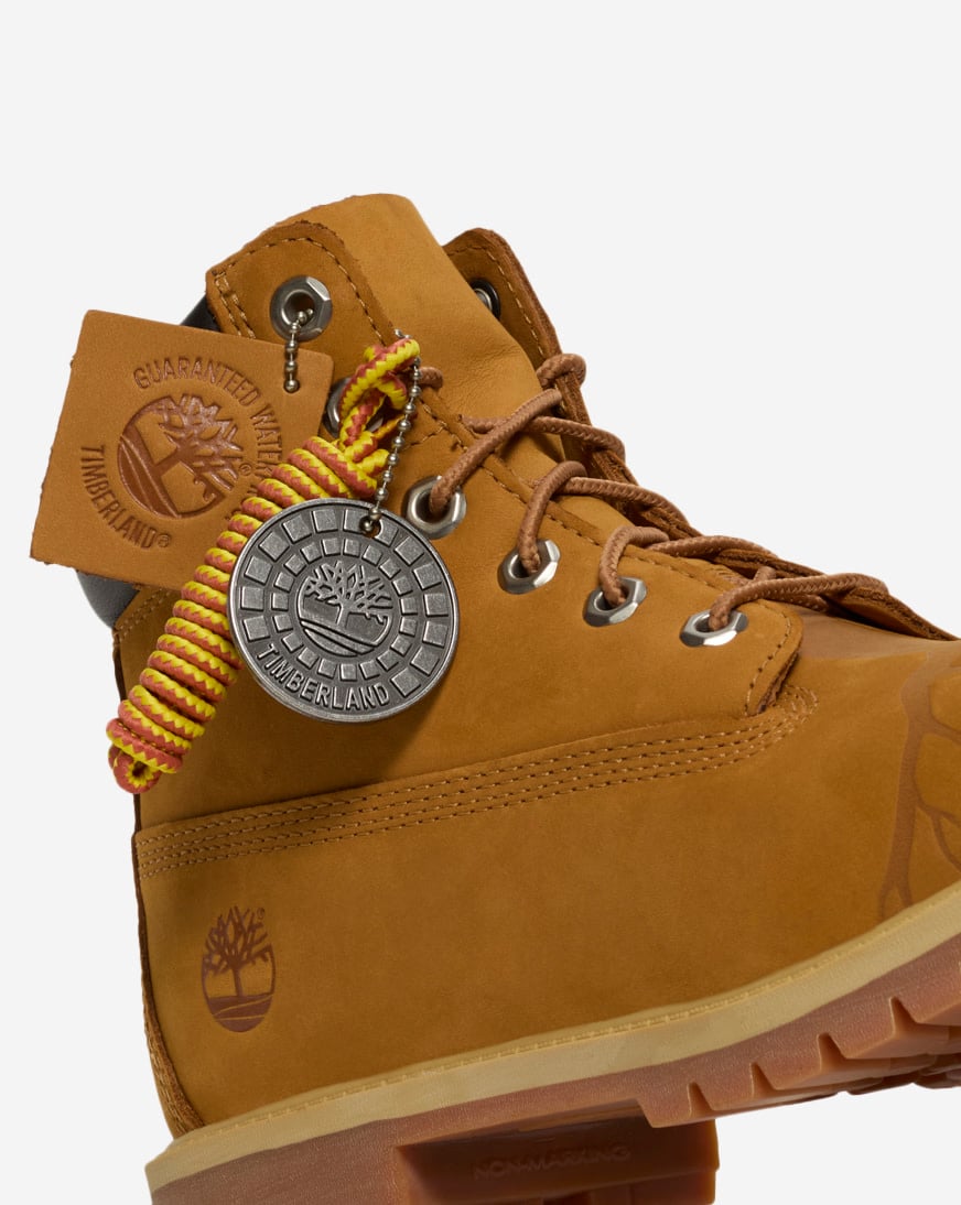 Shop Timberland Grade School 6 Inch Premium Boot TB0A6BETAI9 beige