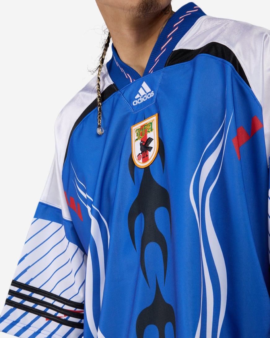 Shop adidas Bringback Remixed Japan Jersey KD5984 blue | SNIPES USA