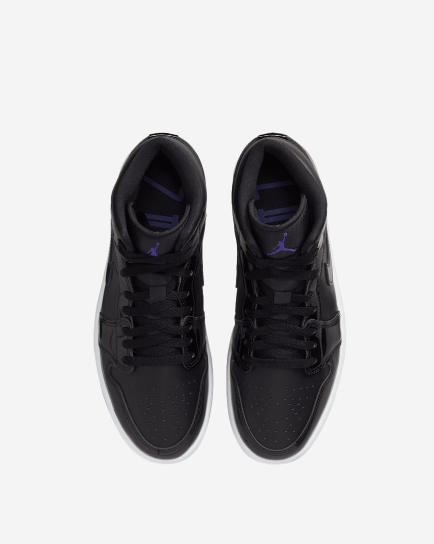 【Nike】 正規品★ Jordan 1 Mid SE Black Dark Concord Air Jordan 1 Mid SE Men's Shoes. Nike ID