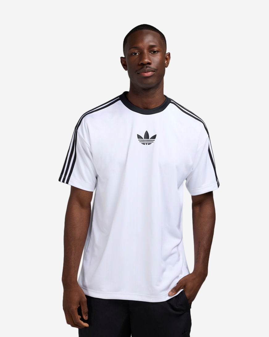 Shop adidas Adicolor Jacquard Jersey JW5877 white | SNIPES USA