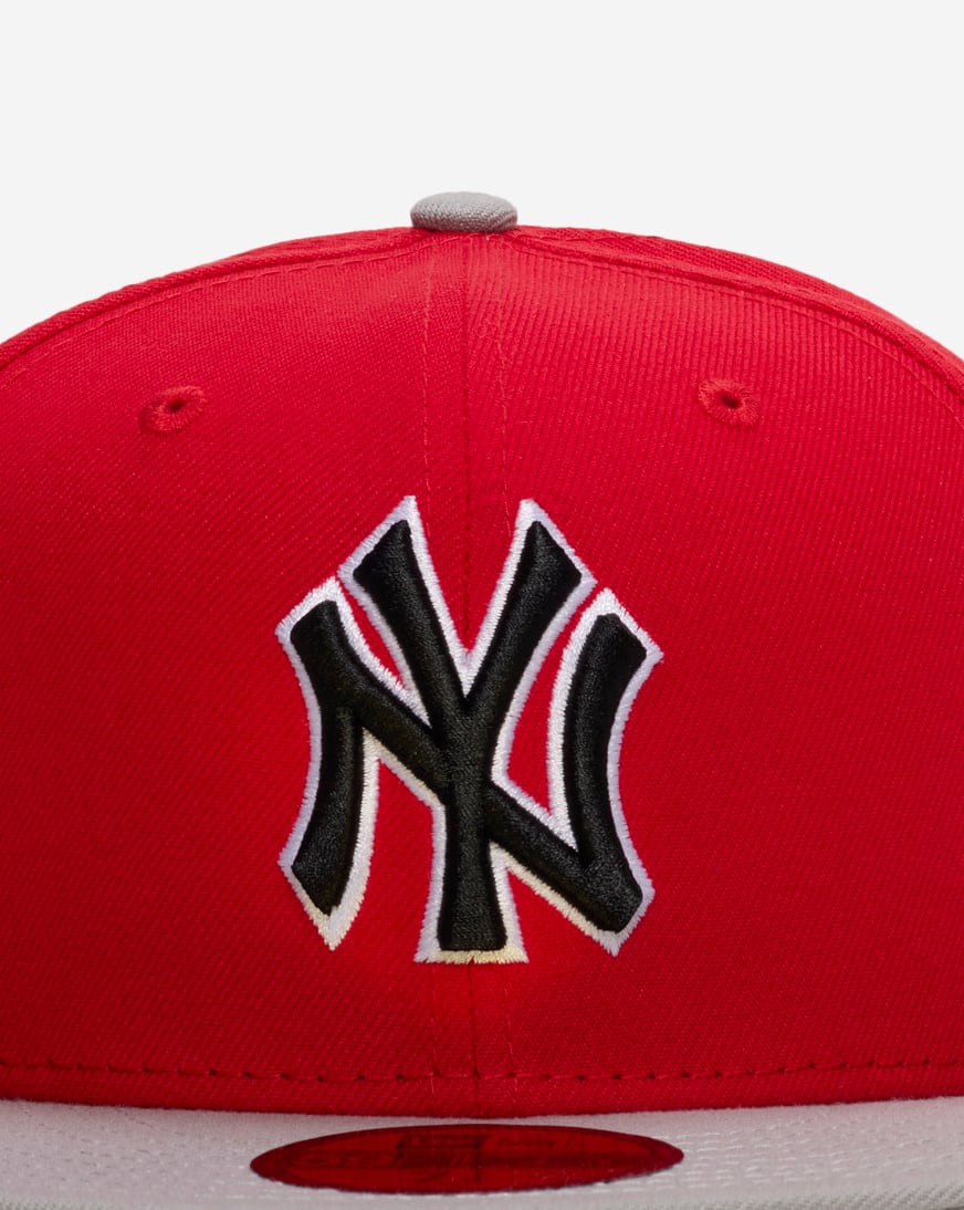 Shop New Era 59Fifty New York Yankees Fitted Hat 71043102 red