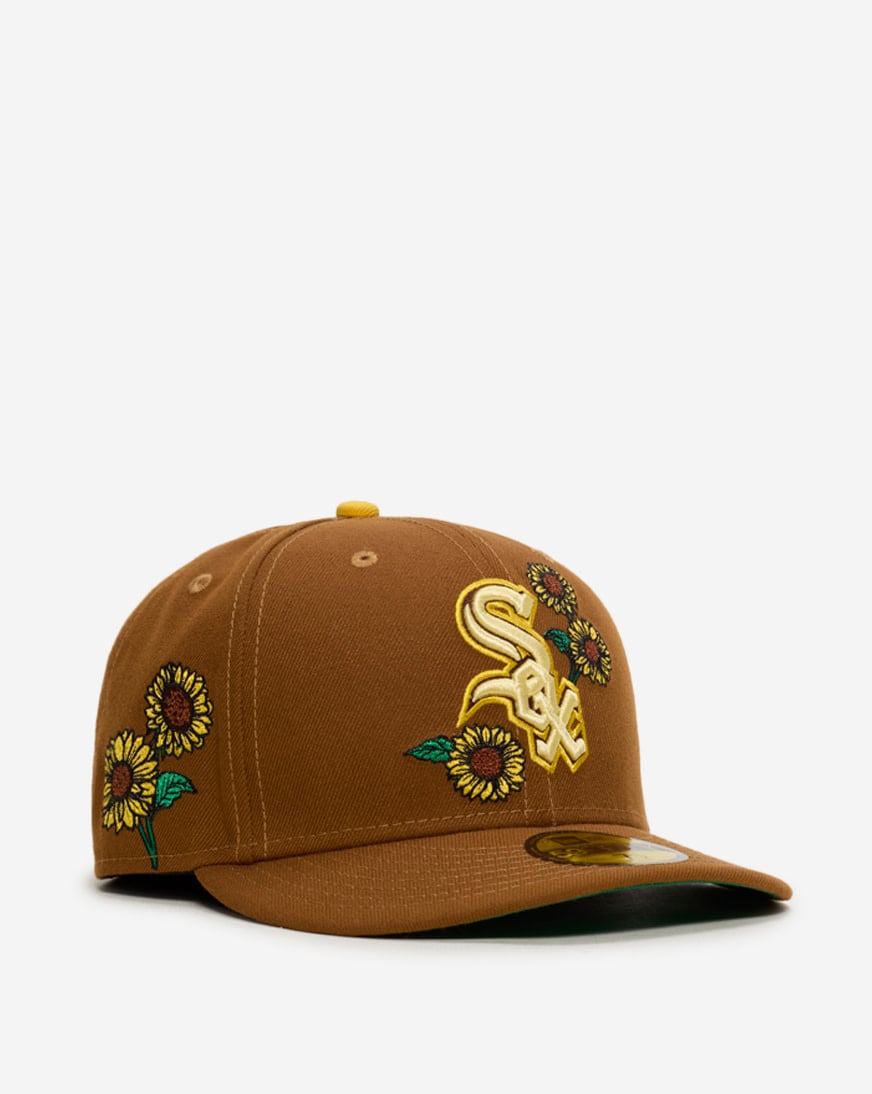 Shop New Era 59Fifty Chicago White Sox Sunflower Fitted Hat