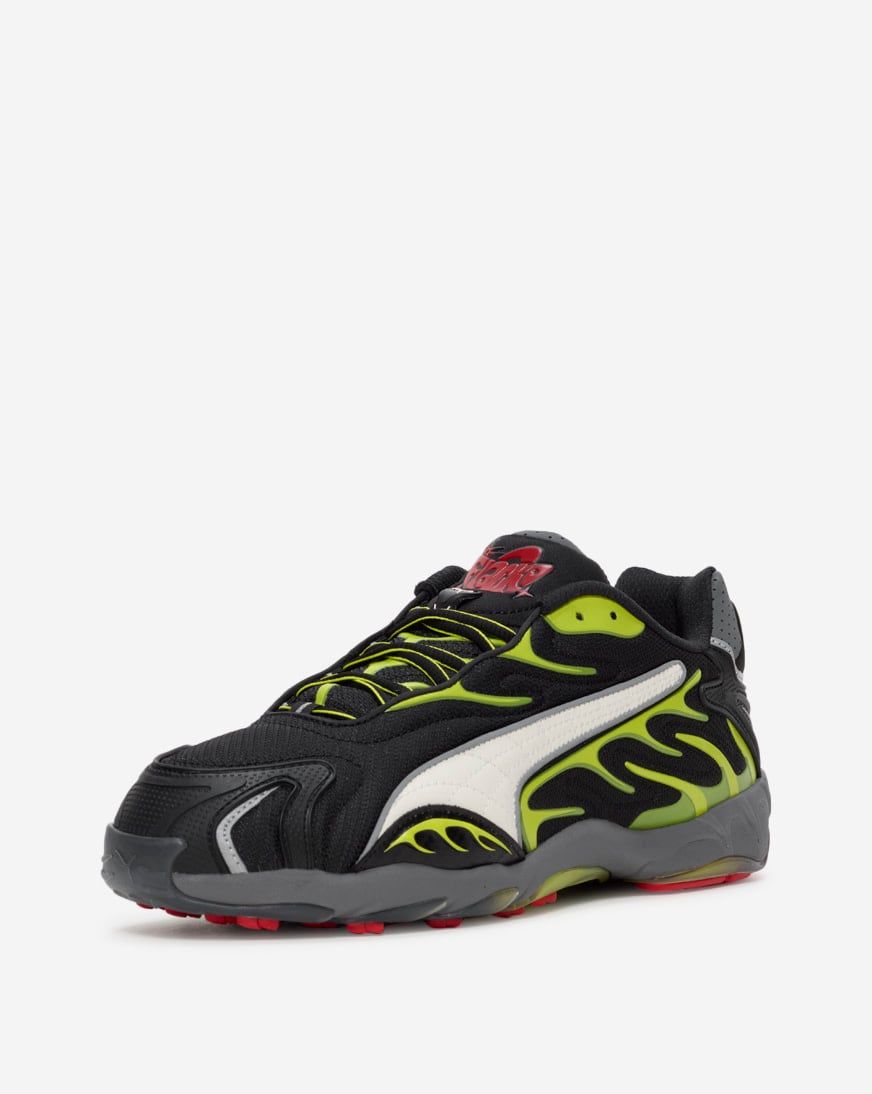★ PUMA★ F1 Inhale 75 Black Red 30888901 308889-01 PUMA F1 Inhale 75 YRS 308889-01 Puma Black Pop Red Men's