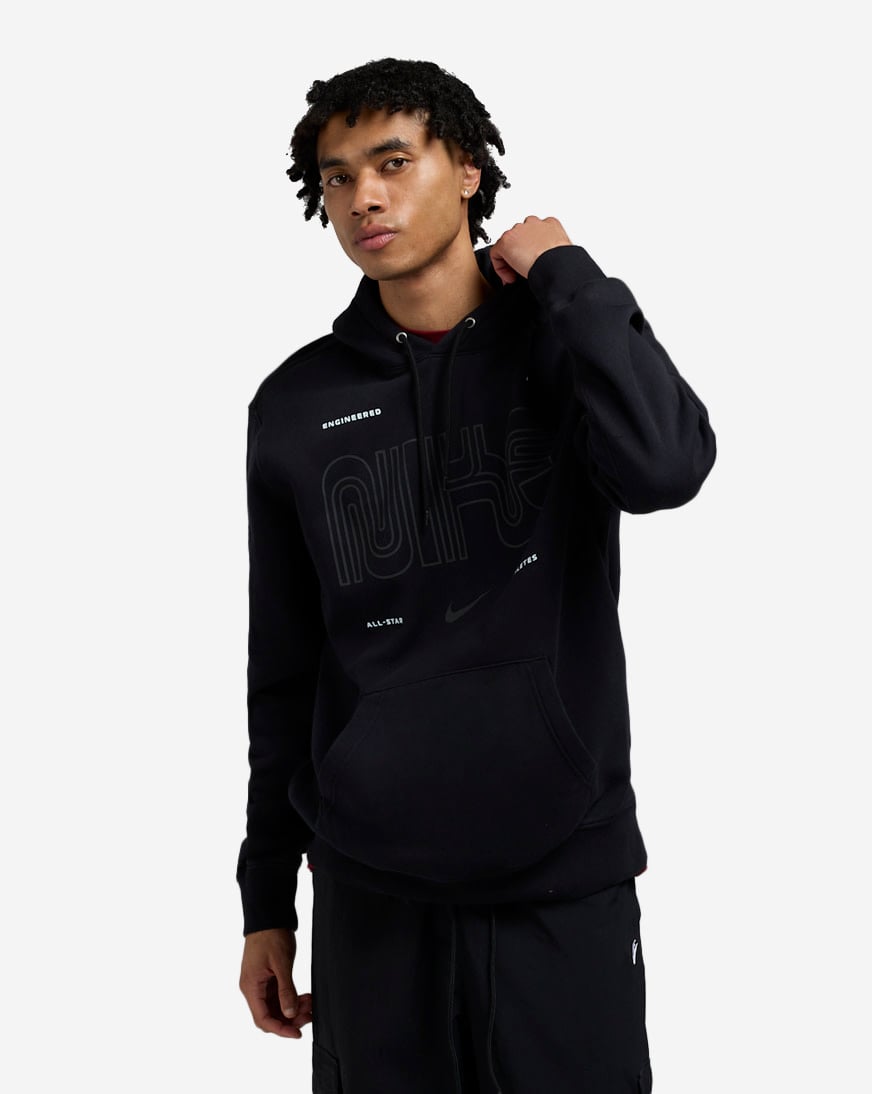 Shop Nike Club Pullover Fleece Hoodie HV5065-010 black | SNIPES USA