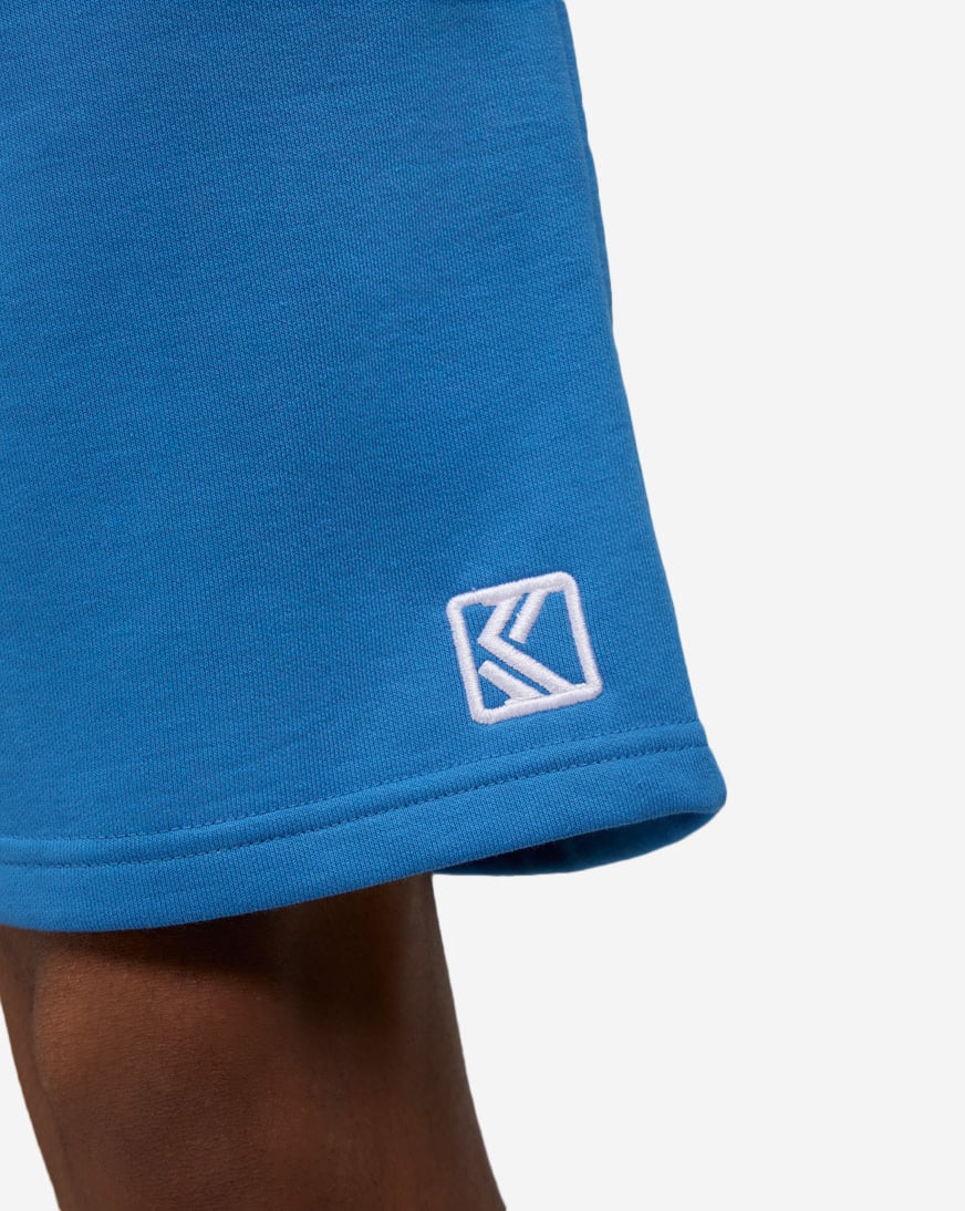 Shop Karl Kani Wavy Retro Sweatpants Shorts KM242-036-2 blue