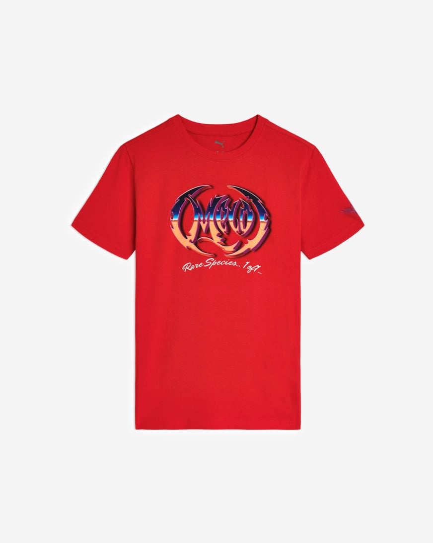 Shop Puma Grade School Melo X Super Nova CTN Jersey Tee PSP26M9T