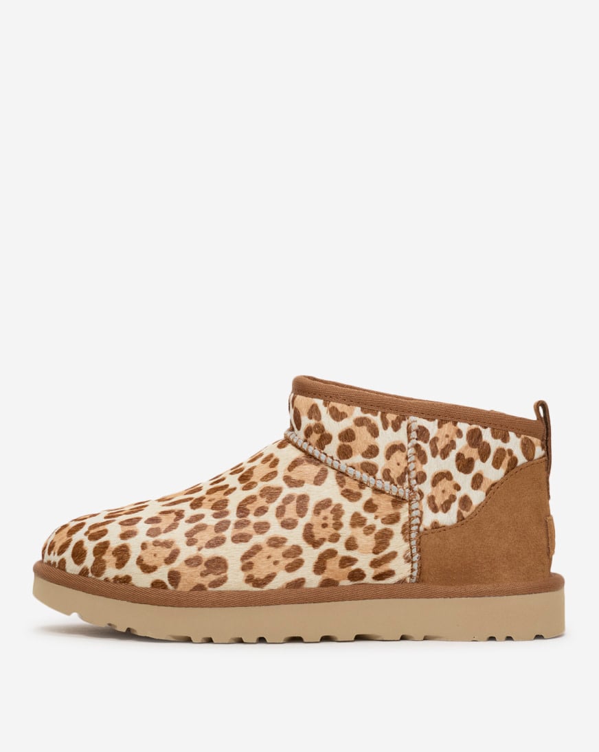 UGG メンズ　正規品　ascot leopard レオパード　27サイズ Shop UGG Classic Ultra Mini 1178110FDJ animal print | SNIPES USA