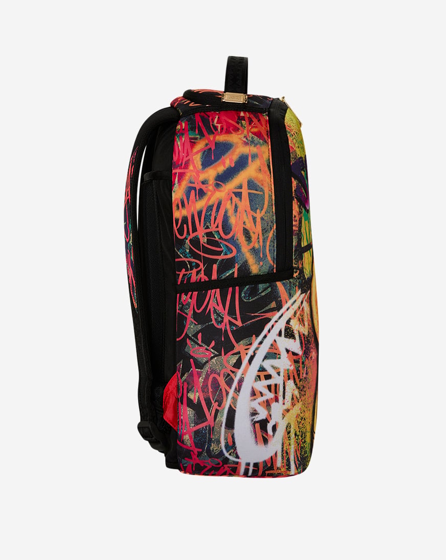 Shop Sprayground Astromane Graff Mural Backpack B8888 multi