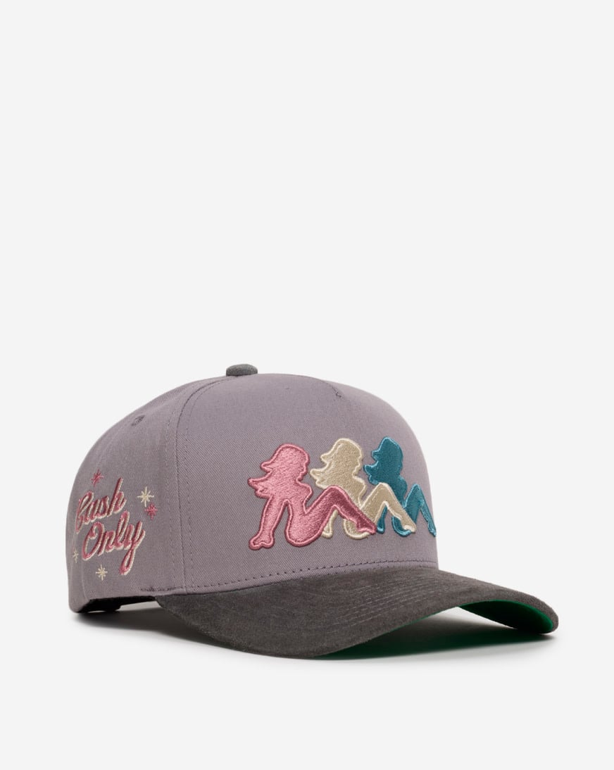 Shop Field Grade Girls Girls Girls Twill Suede Trucker Hat 1005907