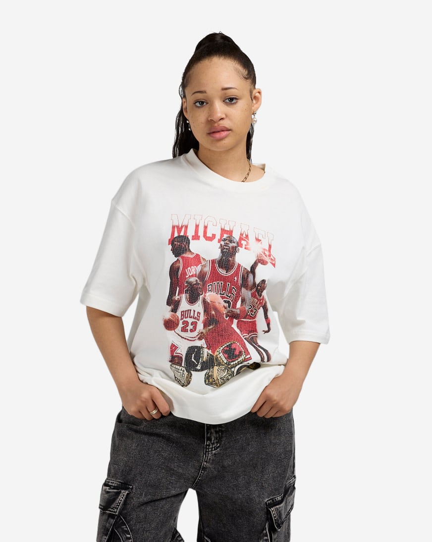 Shop Jordan MJ Mixtape Graphic T-Shirt HJ0190-133 white
