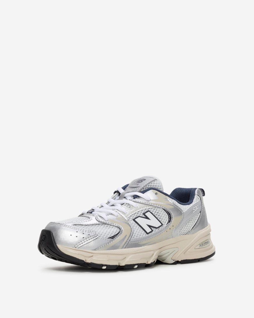 Shop New Balance Grade School 530 GR530KA silver | SNIPES USA