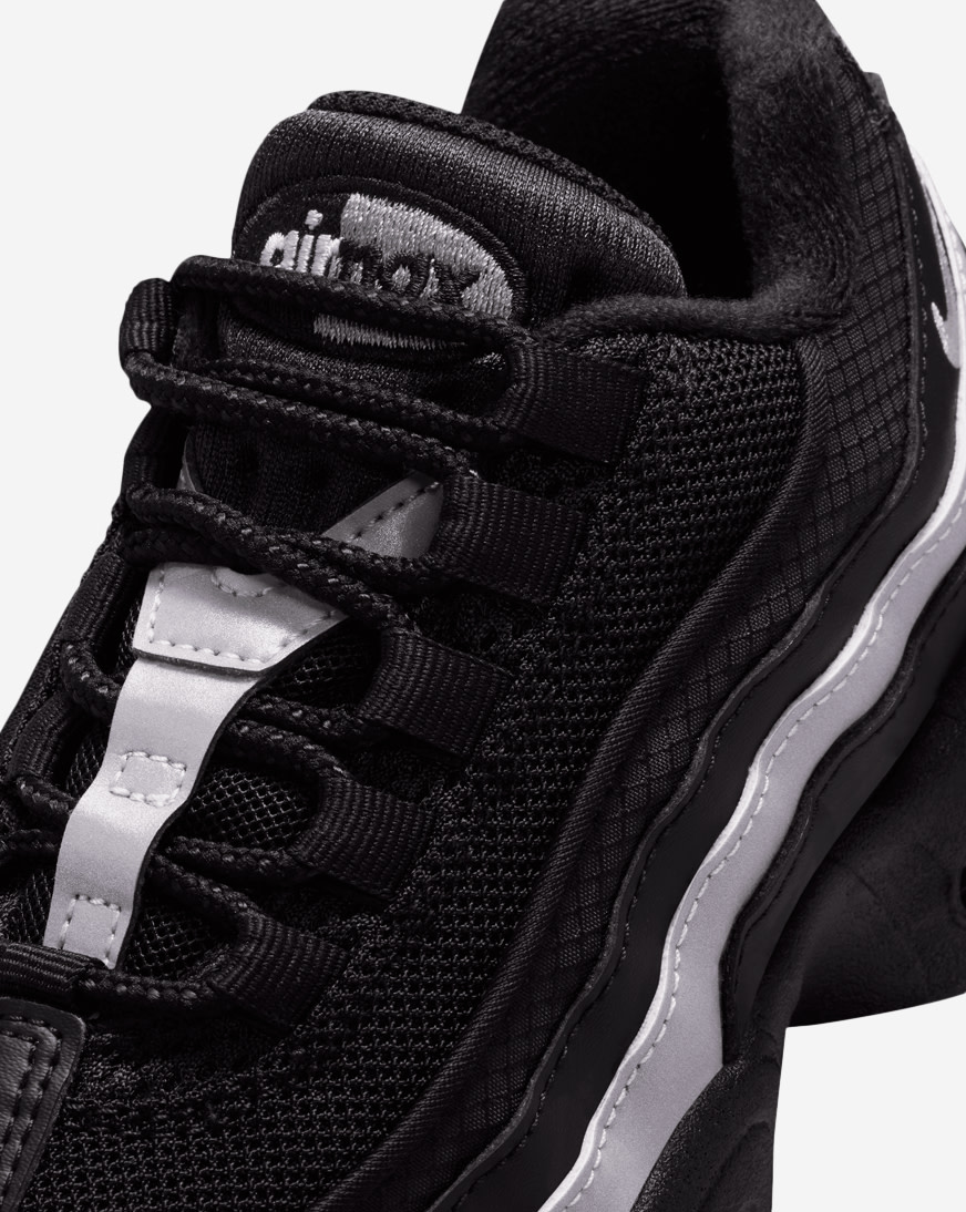 Shop Nike Little Kids' Air Max 95 HQ6364-013 black | SNIPES USA