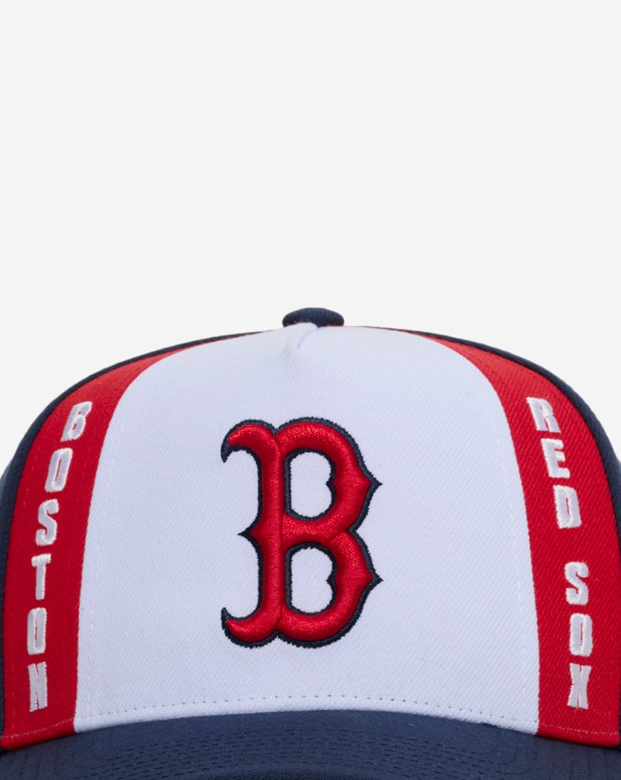 Shop Mitchell Ness Boston Red Sox Pro Pinch Old Cut Snapback Hat