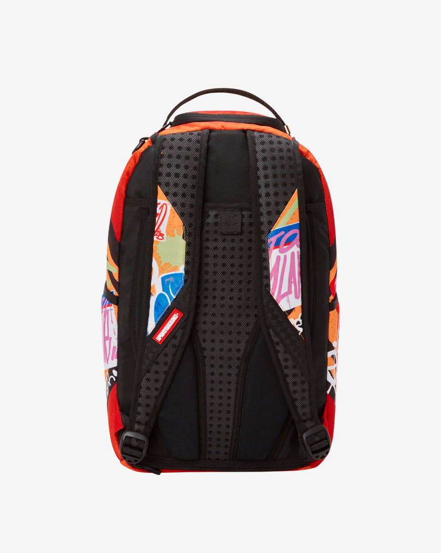 Shop SPRAYGROUND Stay Out Of My Lane Backpack 910B4720NSZ multi