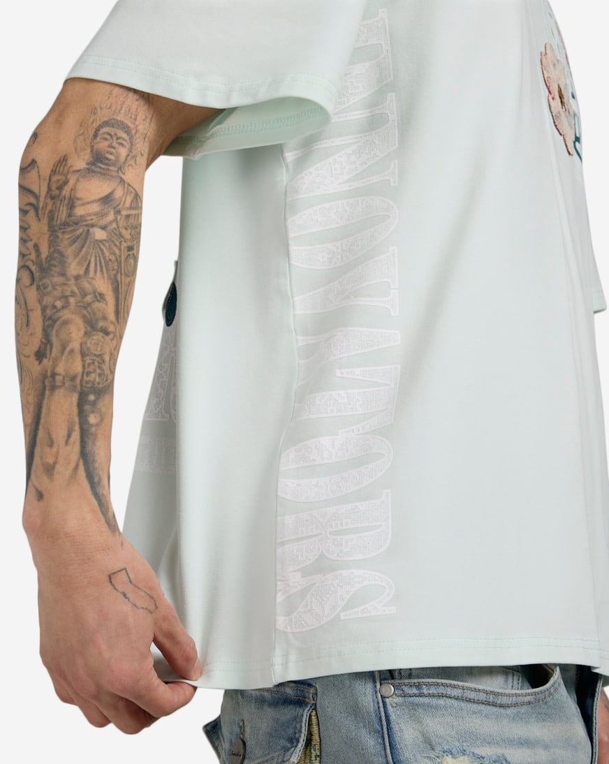 【送料&関税込】Moorer Jude Knit T-shirt Amazon.com: Youth: The Twilight Zone - Logo T-Shirt Size YL