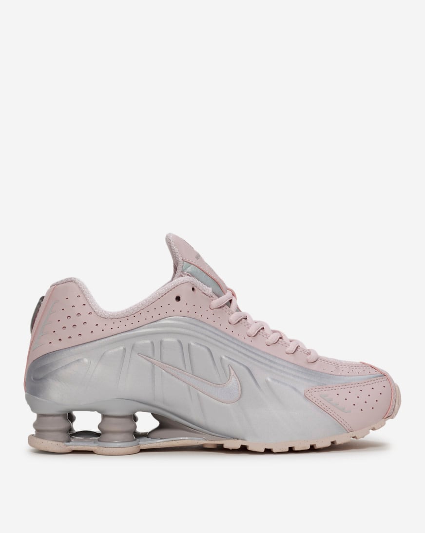 スニーカー [NIKE] SHOX R4 : BARELY ROSE Size 5.5 - Nike Shox R4 Barely Rose Metallic Platinum W for