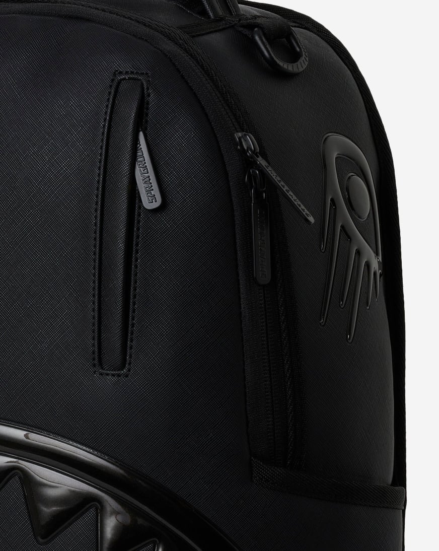 Shop Sprayground Blacked Out Metallic Backpack B8412 black