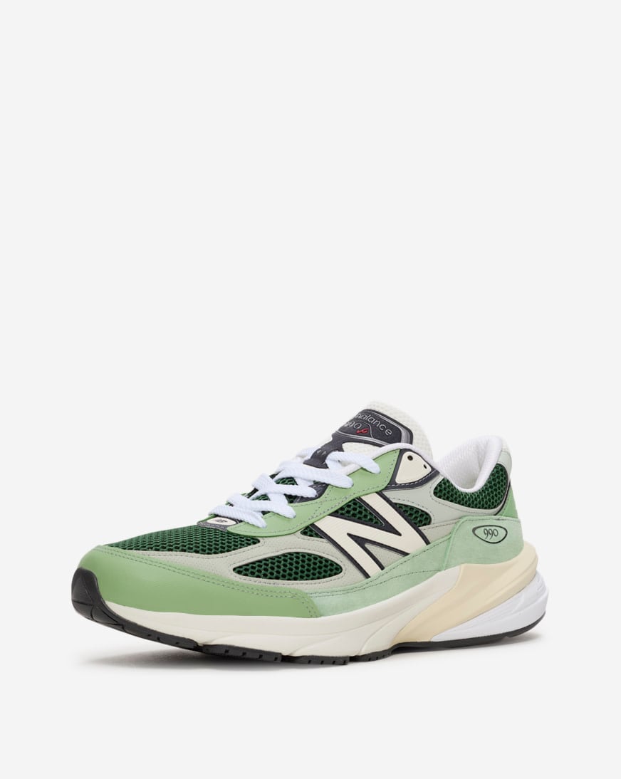 Shop New Balance 990v6 U990AB6 green | SNIPES USA