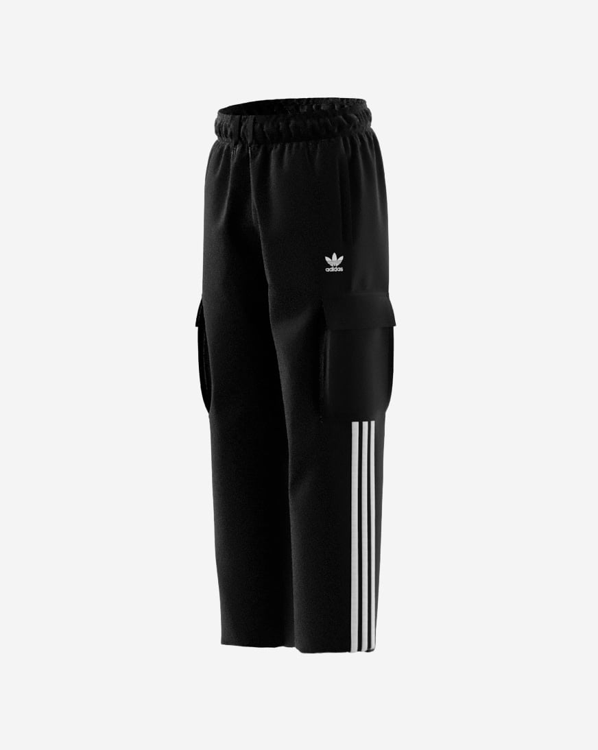 Shop adidas Kids' Adicolor Cargo Trousers IY7506 black