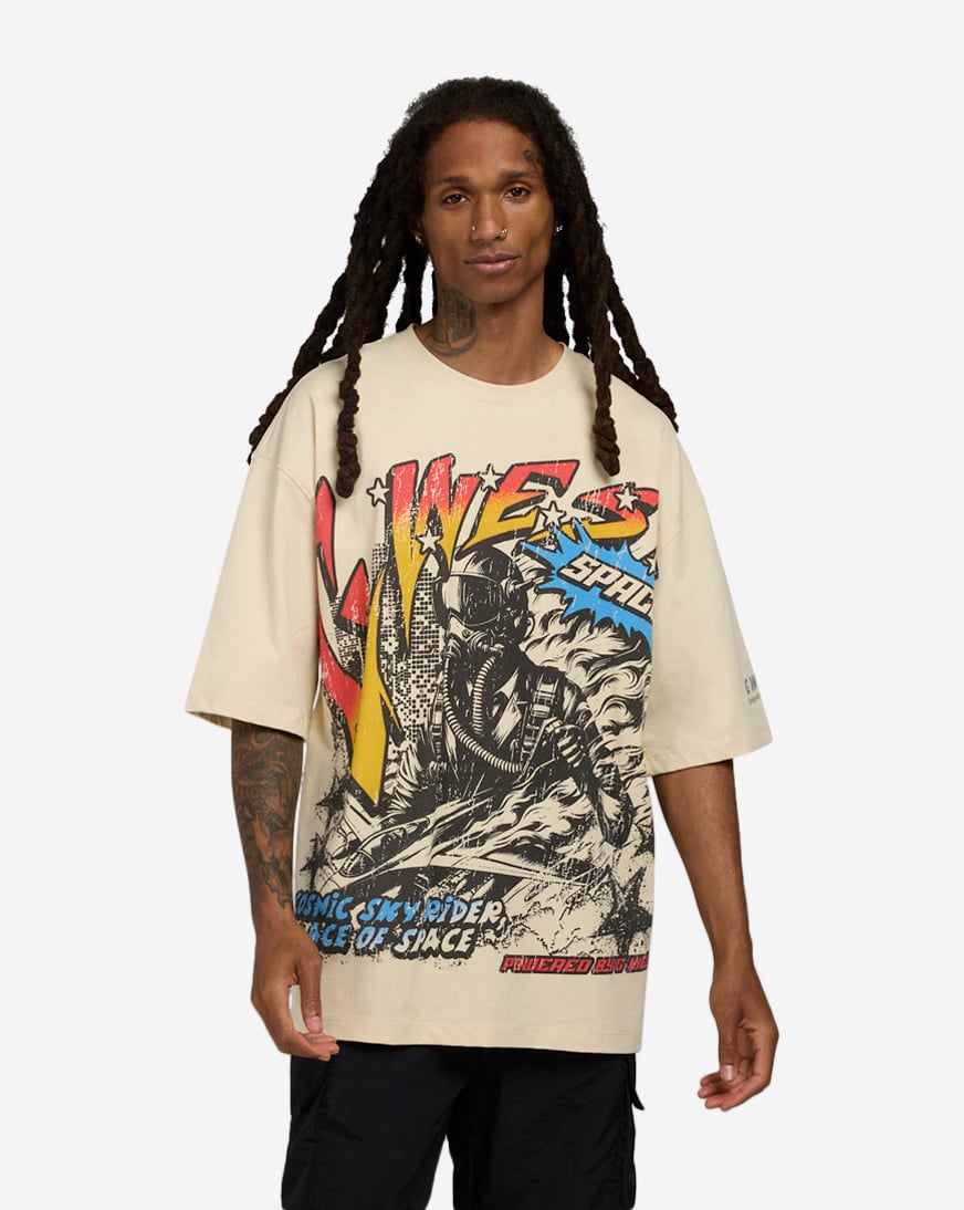 Shop G West Cosmic Sky Ride Tee GWDSPPT9091 white | SNIPES USA
