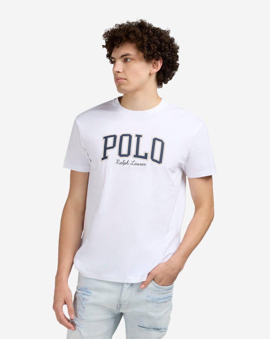Shop Polo Ralph Lauren Custom Slim Fit Logo Jersey T-Shirt