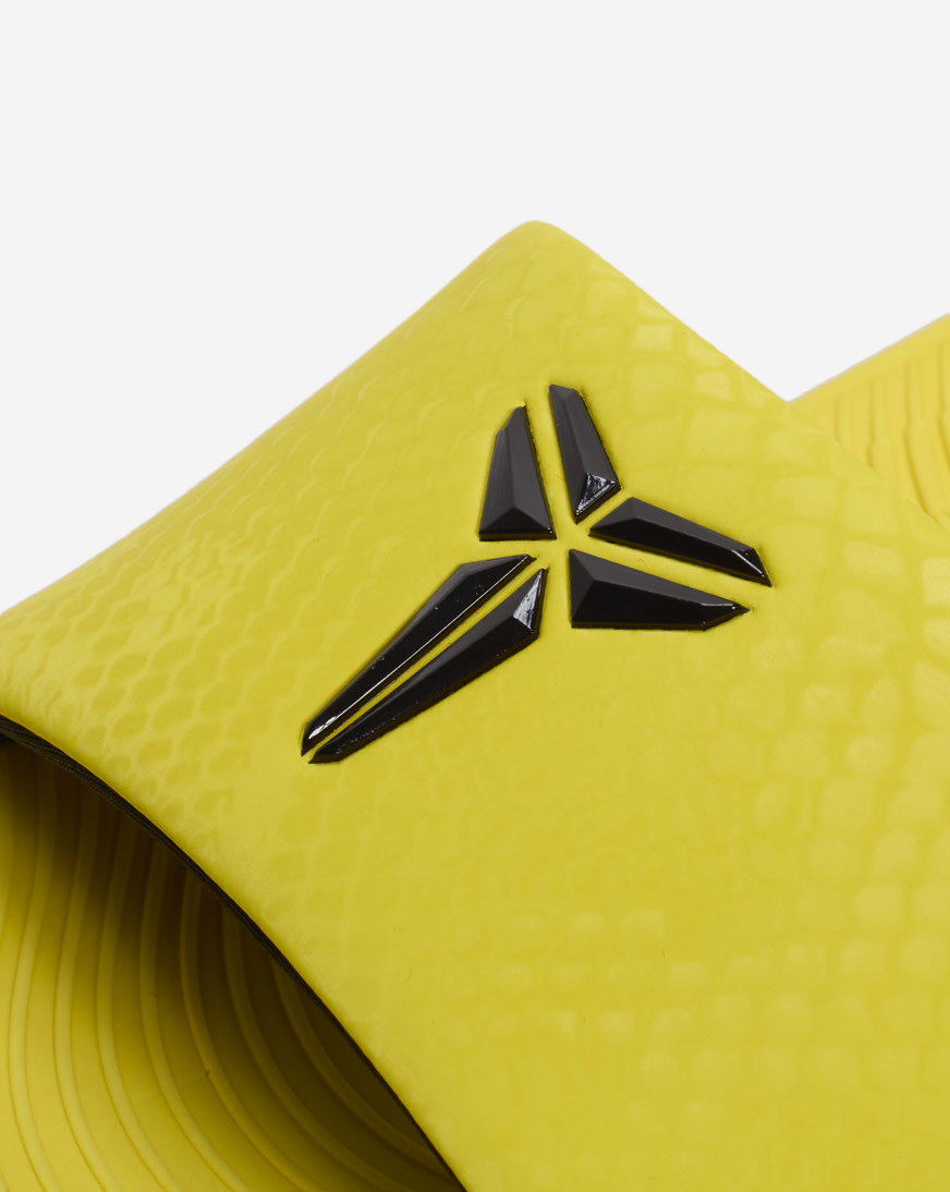 Shop Nike Big Kids' Kobe Kawa Slides IF2871-700 yellow | SNIPES USA