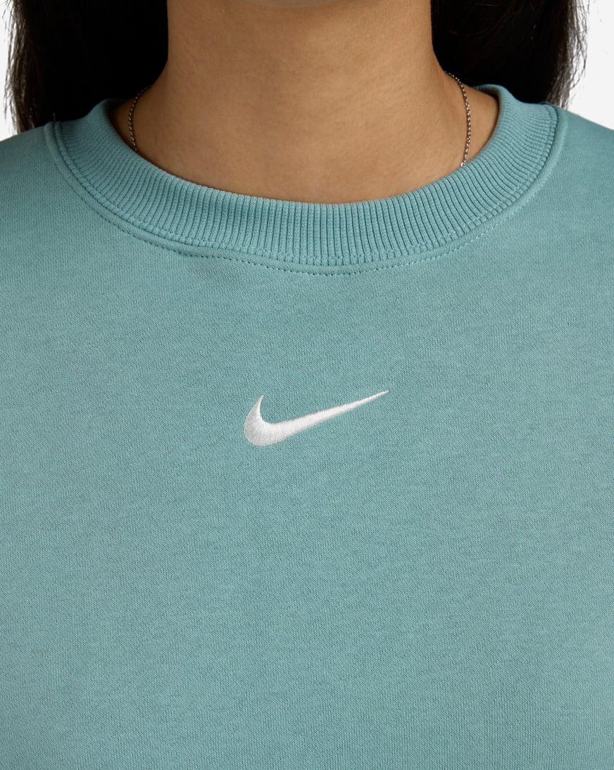Shop Nike Phoenix Fleece Over-Oversized Crew-Neck Sweatshirt