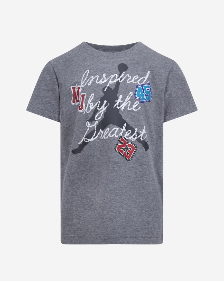 Shop Jordan Little Kids' Inspired Patches T-Shirt 85D005-GEH