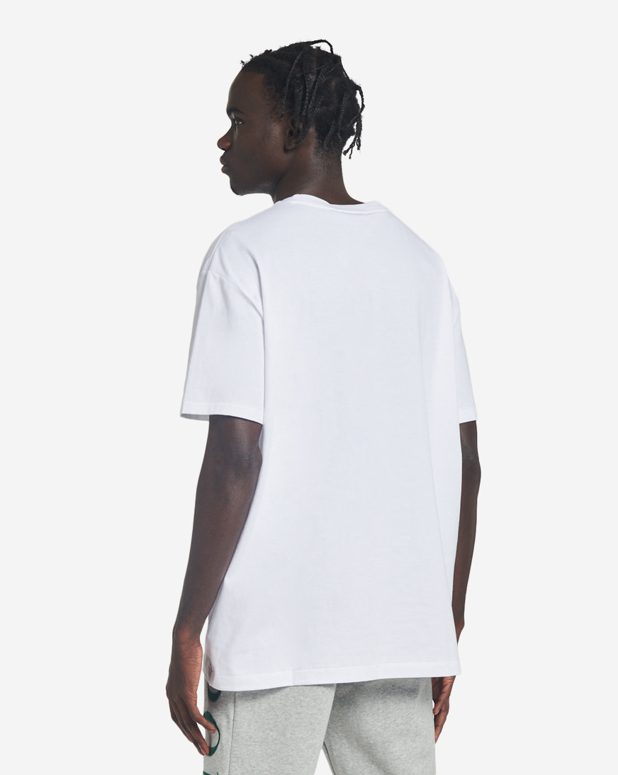 Shop Polo Ralph Lauren Denim Bear Tee 710854497011-WHT white