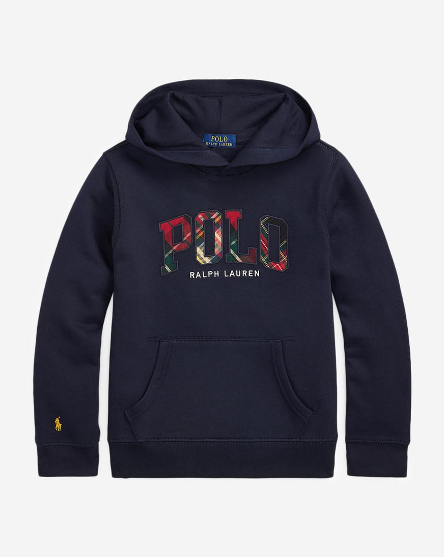 【POLO RALPH LAUREN】THE RL PLAID-LOGO フーディ パーカー Polo Ralph Lauren Logo Plaid Fleece Hoodie | Saks Fifth Avenue