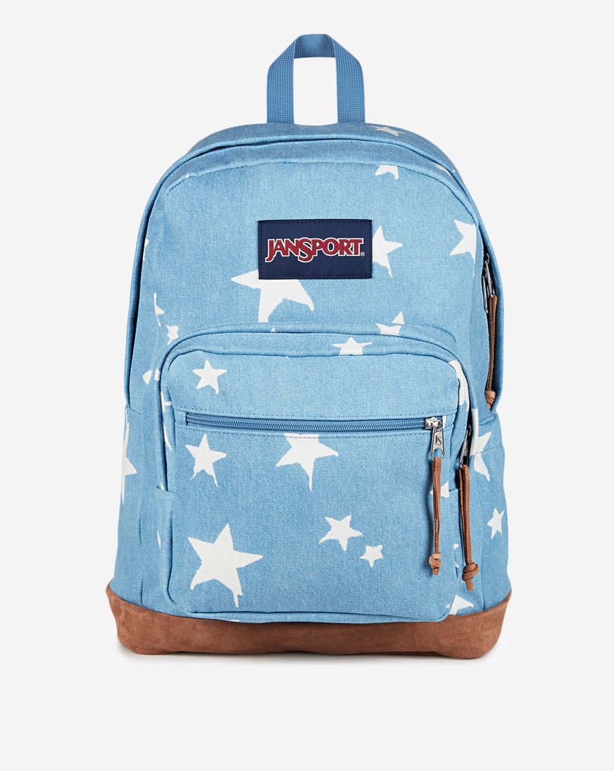 JanSport Right Pack Backpack - Discharge Denim Star JanSport Right Pack Backpack - Discharge Denim Star