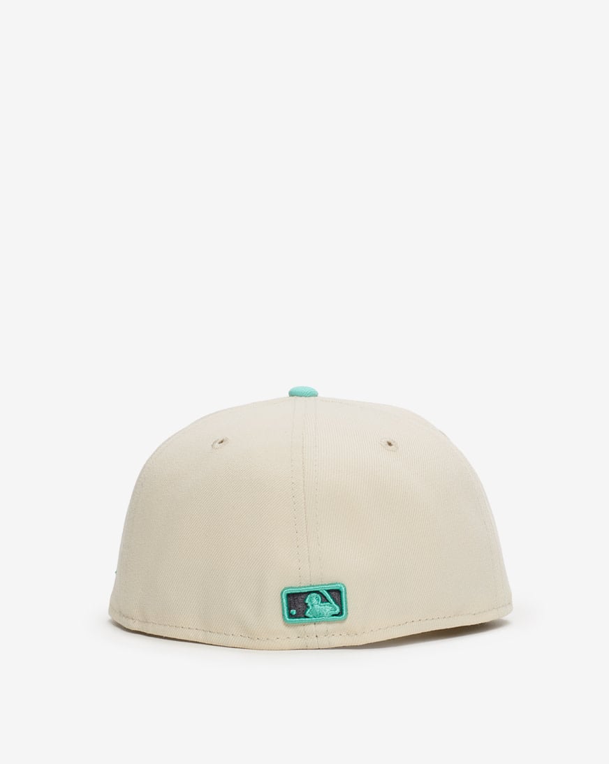 Shop New Era 59Fifty New York Mets Fitted Hat 60804747 cream