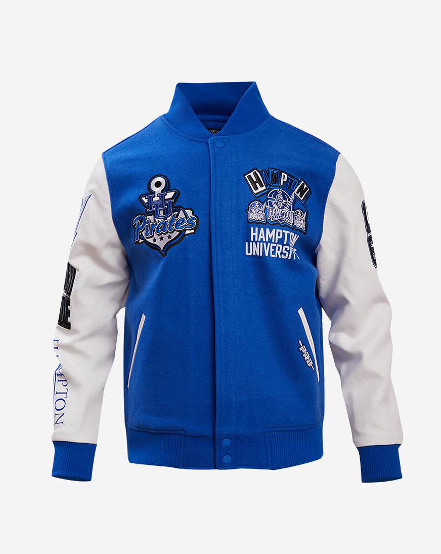Shop PRO STANDARD Hampton University Varsity Jacket
