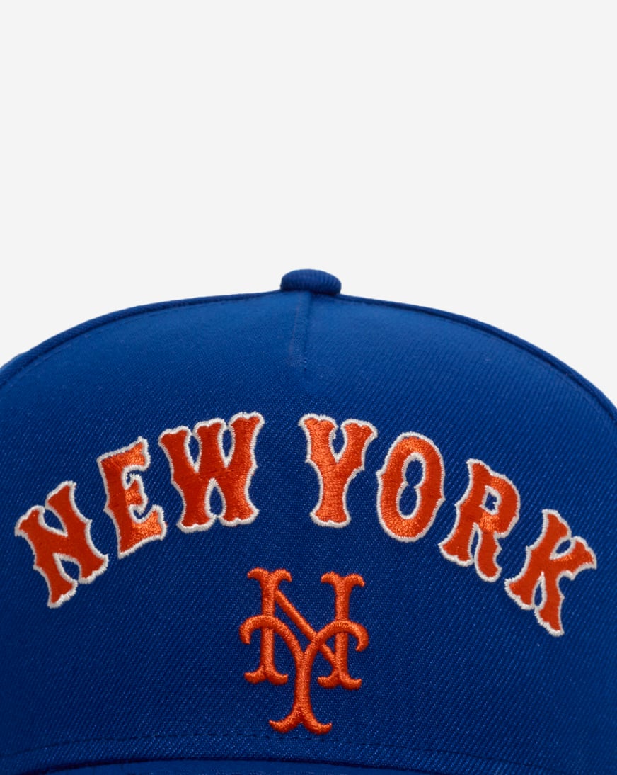 Shop New Era 9Fifty New York Mets Arched A-Frame Snapback Hat