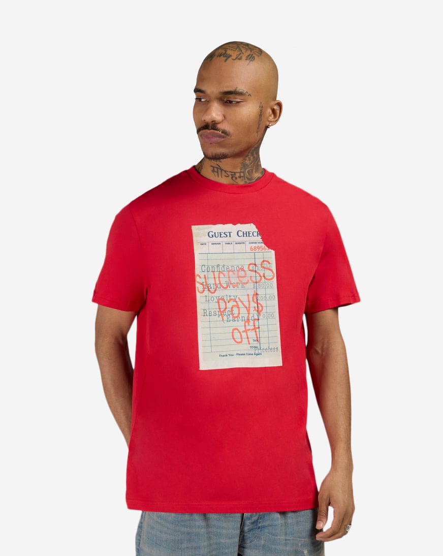 Shop Mister Tee Success Pays Off Tee MTUS484-US-00491 red | SNIPES USA