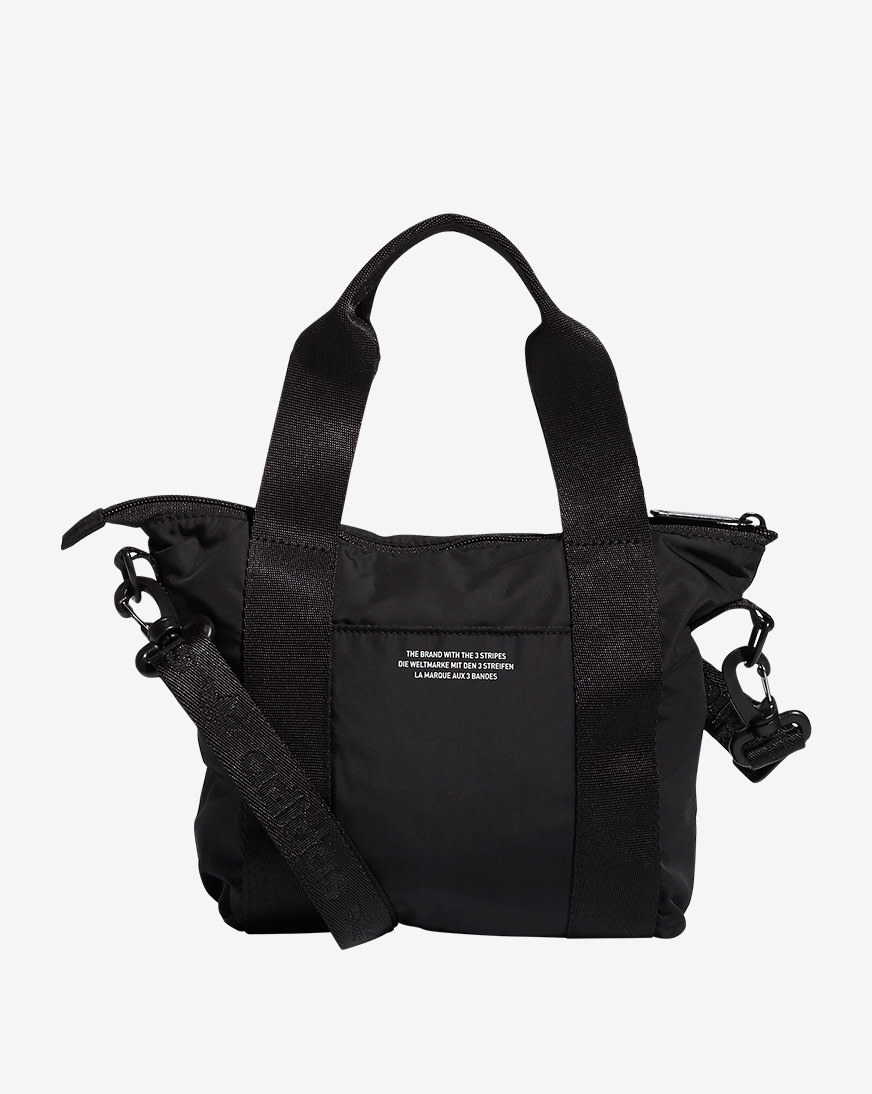 ☆Adidas☆Original Mini Airliner Tote Bag Black Adidas Mini Airliner Bag Black | eBay