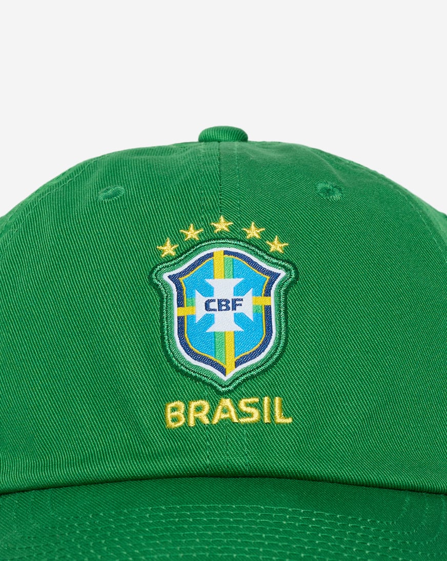 Shop Nike Brazil Woven Patch Club Cap C16941 green | SNIPES USA