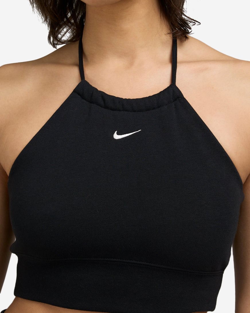 【NIKE】送料・関税込 Cropped French Terry Top W FN2477-010 Nike Sportswear Chill Terry Women's Slim Cropped French