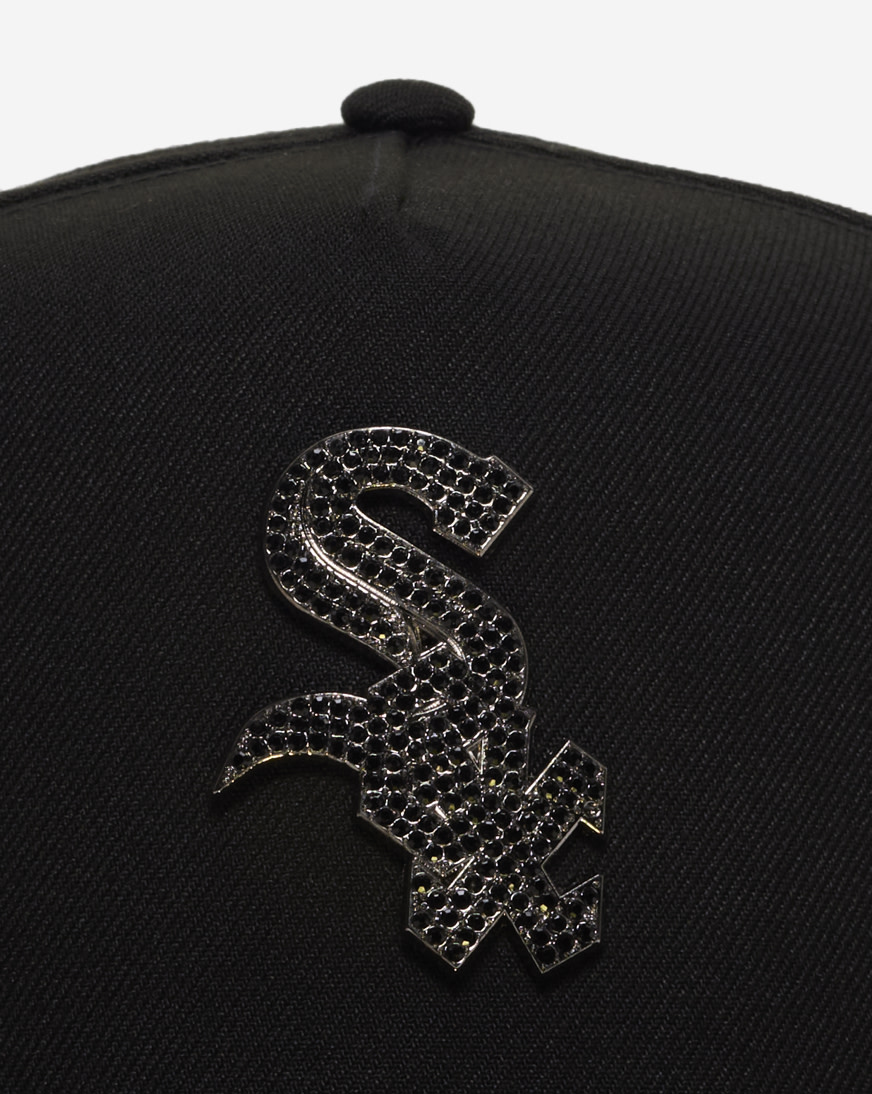 Shop New Era 59Fifty Chicago White Sox Stone Logo Fitted Hat