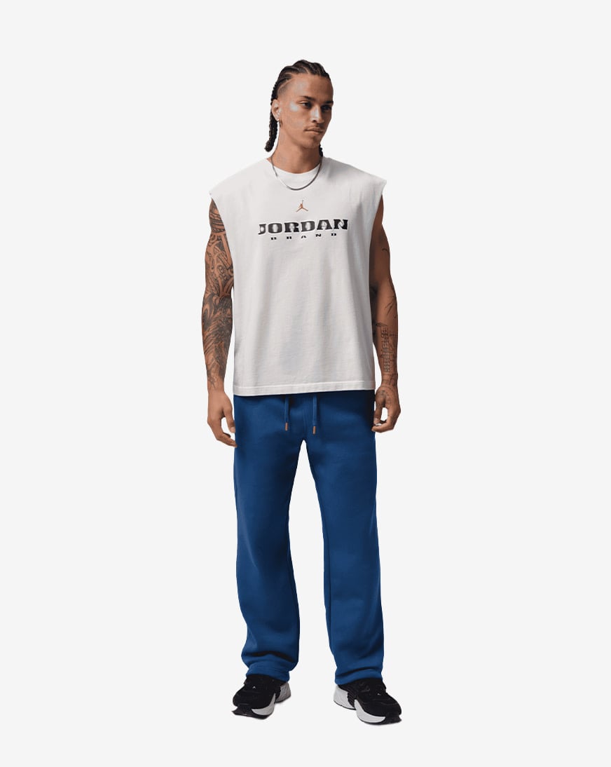 Shop Jordan Brooklyn Statement Fleece Open-Hem Pants IM9203-485