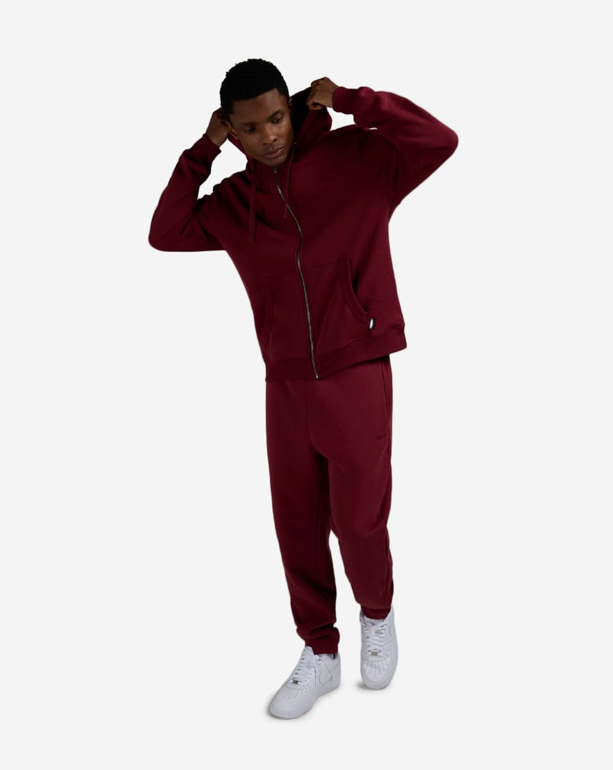 Shop SNIPES Full Zip Hoodie FW25MC003-650 red | SNIPES USA