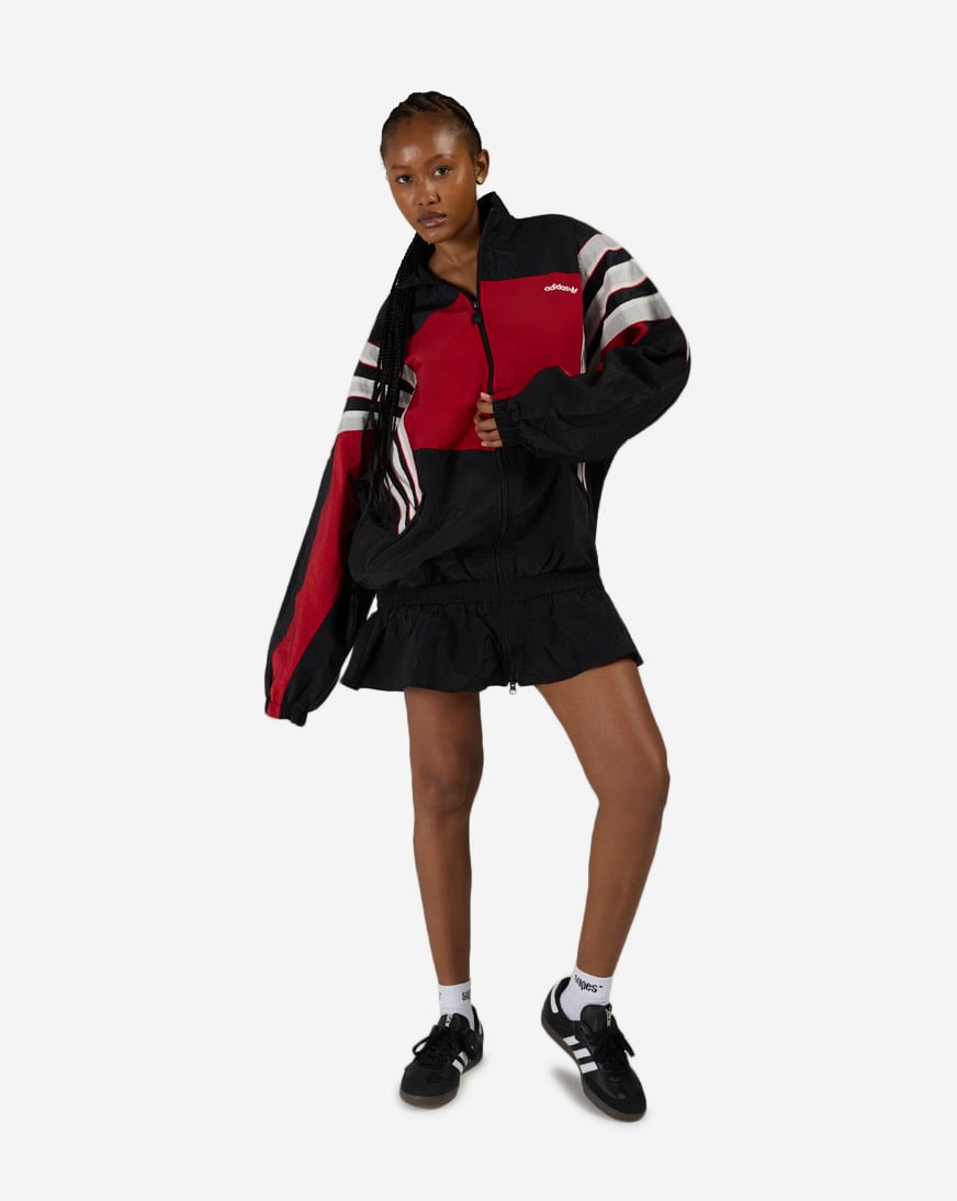 Shop adidas Santiago Woven Track Top KC9134 black | SNIPES USA