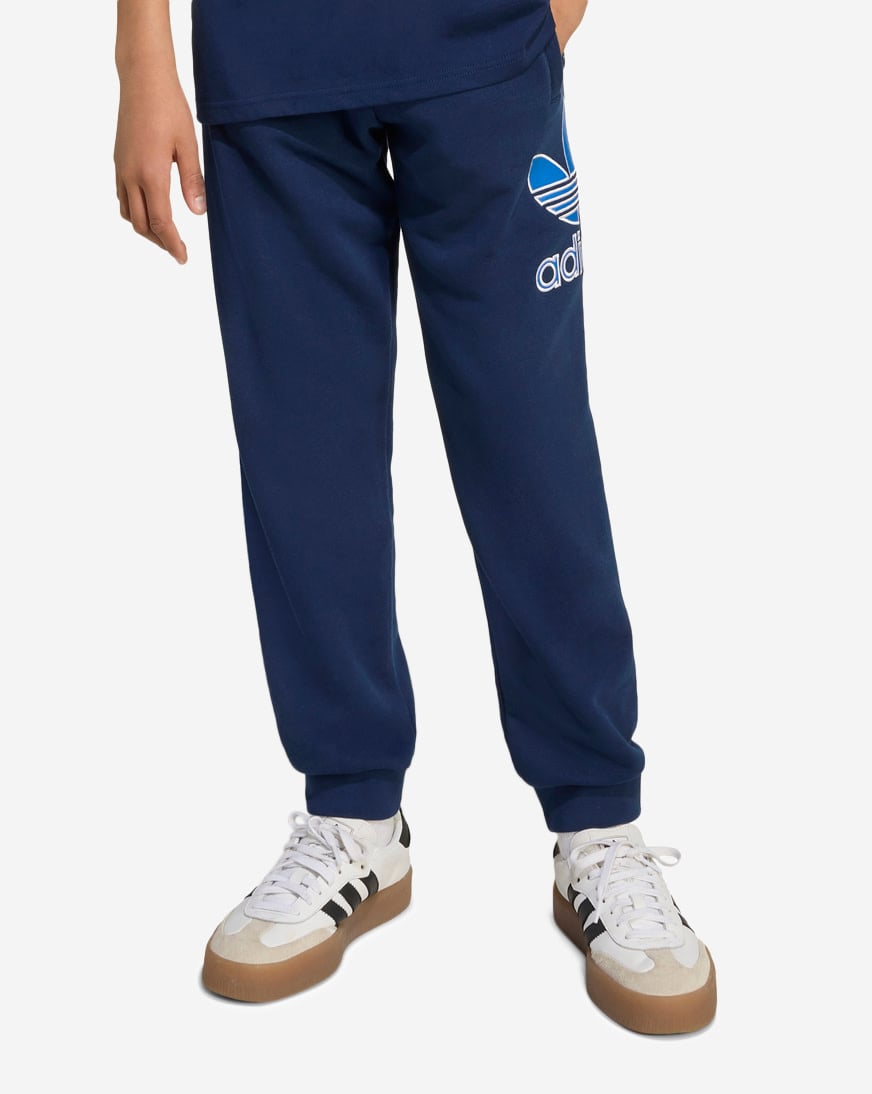 a s u Shop adidas Kids' Big Logo Execution Oversized Sweat Joggers